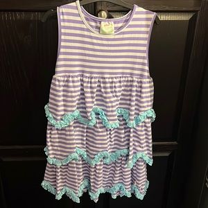 Little girls Lolly Wolly doodle dress size 10